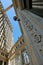 Wrigley Building from the ground walkway