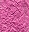 Wrinkled pink paper
