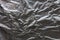 Wrinkled silver textured pattern background