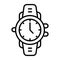 A wristwatch icon design, portable timepiece device