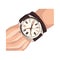 Wristwatch icon. Flat illustration of wristwatch icon for web design