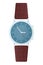 Wristwatch for men - modern flat design style single isolated image