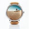 Wristwatch with sand, the concept of passing time