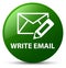 Write email green round button