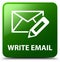 Write email green square button