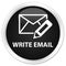 Write email premium black round button