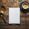 A Writer\\\'s Retreat. Coffee, Creativity, and an Empty Scrip