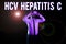 Writing displaying text Hcv Hepatitis C. Conceptual photo Liver disease caused by a virus severe chronic illness