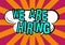 Writing displaying text We Are Hiring. Business approach Workforce Wanted HR recruiting new hire employee Vacancy Man