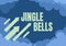 Writing displaying text Jingle Bells. Concept meaning Most famous traditional Christmas song all over the world Arrows