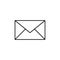 writing mail icon. Element of online and web for mobile concept and web apps icon. Thin line icon for website design and