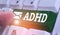 Writing note showing Adhd. Business photo showcasing Mental health disorder of children Hyperactive Trouble paying attention