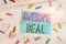 Writing note showing Awesome Deal. Business photo showcasing A large but indefinite quantity as like as a good deal of money