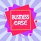 Writing note showing Business Case. Business photo showcasing provides justification for undertaking a project or program