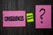 Writing note showing Consequences. Business photo showcasing Result Outcome Output Upshot Difficulty Ramification Conclusion Pink