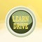 Writing note showing Learn Drive. Business photo showcasing to gain the knowledge or skill in driving a motor vehicle Colored