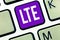 Writing note showing Lte. Business photo showcasing A 4G mobile communications standard Improving wireless broadband