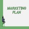 Writing note showing Marketing Plan. Business photo showcasing Comprehensive document of business activities and
