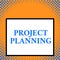 Writing note showing Project Planning. Business photo showcasing schedules such as Gantt charts to plan report progress