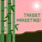 Writing note showing Target Marketing. Business photo showcasing Market Segmentation Audience Targeting Customer Selection