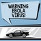 Writing note showing Warning Ebola Virus. Business photo showcasing inform showing demonstrating about this deadly