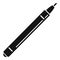 Writing pen icon simple vector. Ink signature