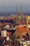 Wroclaw Cathedral - aerial photo