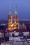 Wroclaw Cathedral at night