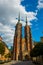 WROCLAW, POLAND: Cathedral of St. John the Baptist. Tumski island, Cathedral Island. Wroclaw Cathedral