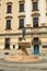 Wroclaw, Poland - June 2023: View of Fencer Fountain on the street