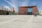 Wroclaw / POLAND - March 30, 2018: Newly built National Forum of Music, postmodern building with big concert hall