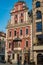 Wroclaw, Poland - March 4, 2018: Wroclaw Market Square in evening in historic capital of Silesia, Poland, Europe.