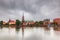 Wroclaw, Poland. Ostrow Tumski and Oder River