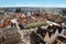 Wroclaw town market from above