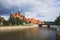 Wroclaw. View of the historical church