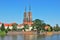 Wroclaw. View of the island Tumski