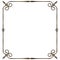 Wrought-iron frame