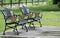 Wrought Iron Garden Benches