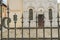 Wrought iron gate spikes detail 3