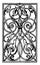 Wrought-Iron Oblong Panel is German Renaissance design, vintage engraving