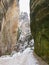WSandstone rocks in Winter - Adrspach, Czech republic