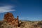 Wupatki National Monument near Flagstaff, Arizona, preserves and protects this ancient Anasazi ruin, called Lomaki Pueblo