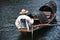 Wupeng Chuan black canopied boats east lake shaoxing china