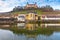 Wurzburg. View of Fort Marienburg on a hill.