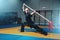 Wushu master training with spear, martial arts