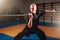 Wushu master training with sword, martial arts