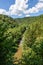 Wutach Gorge with river and waterfalls - Walking in beautiful landscape of the blackforest, Germany