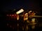Wuzhen water town, Zhejiang province, China. Art, history, night and lights