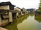 Wuzhen water town, Zhejiang province, China. Time, art and history