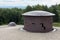 WW1 Fort Douaumont near Verdun in France with machine gun turret